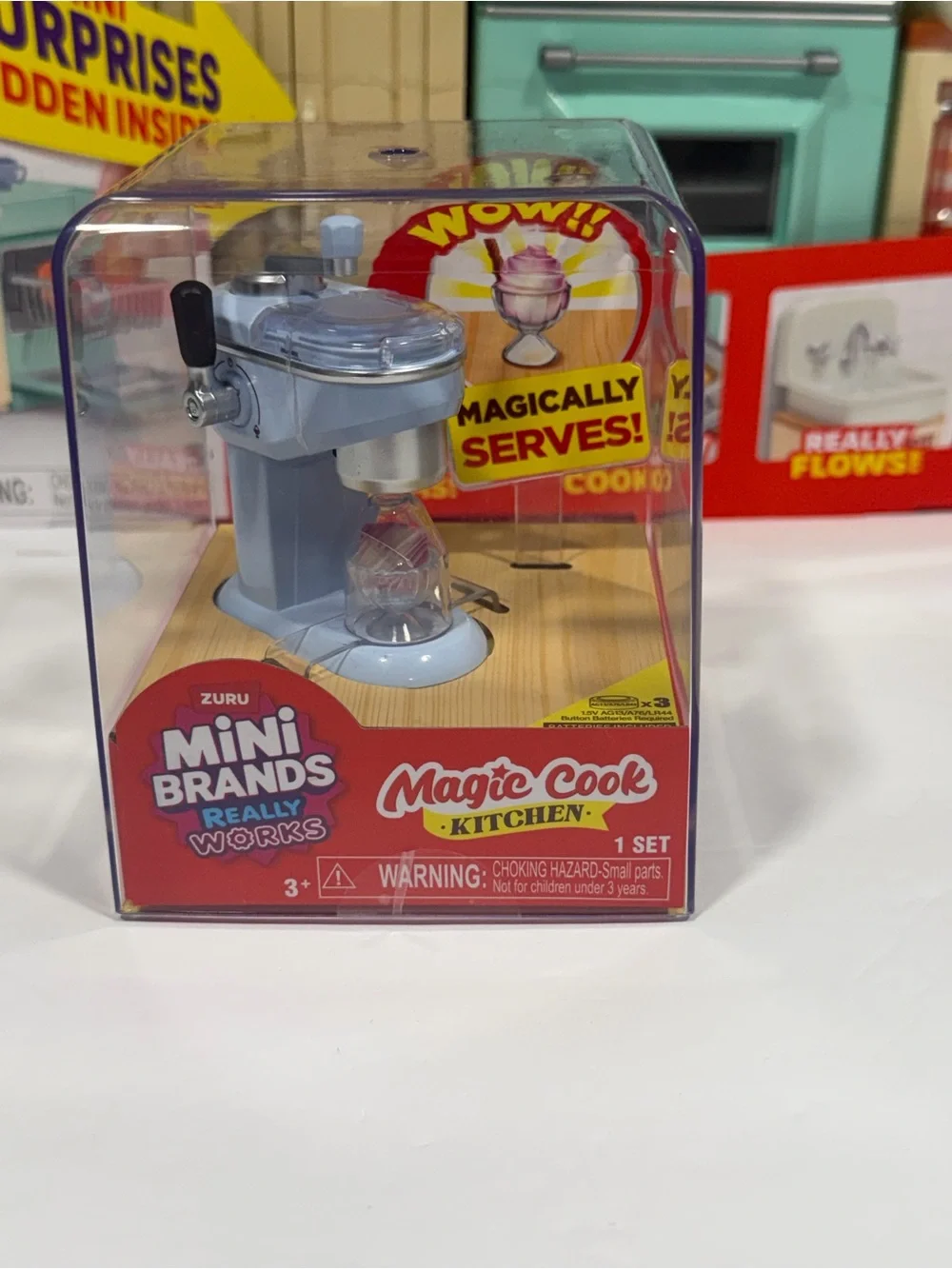 Zuru Mini Brands Kitchen Magic Cook Really Works Miniature Bundle With 6 More